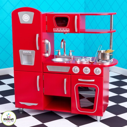 Red Vintage Kitchen